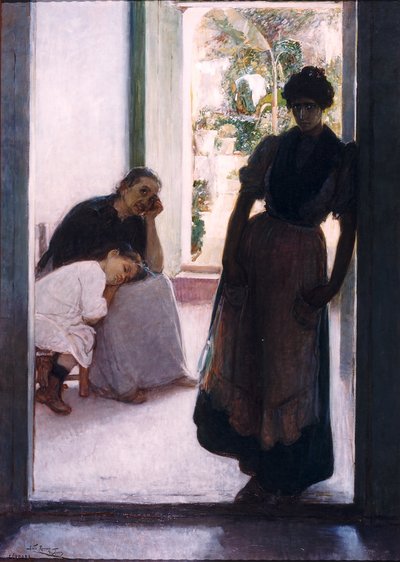 Mal de amores von Julio Romero de Torres